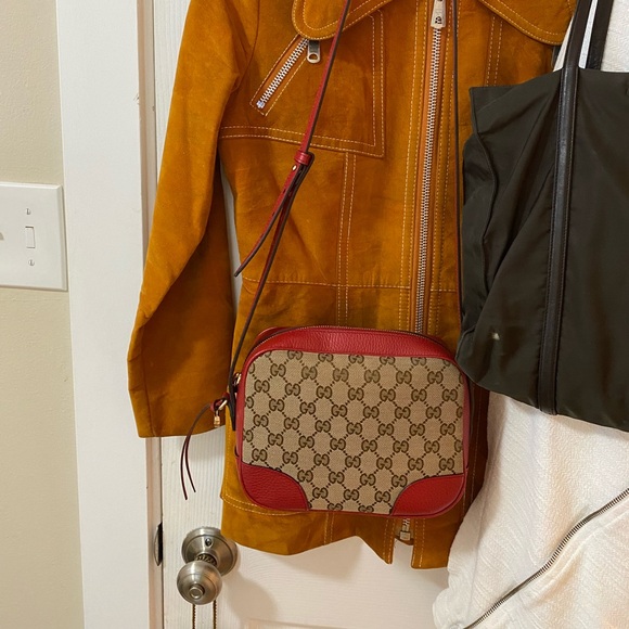 Gucci Bree Crossbody Canvas Bag - Picture 9 of 9